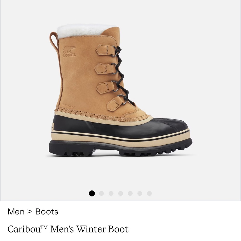Sorel Caribou Men's Boot - Brown and Black